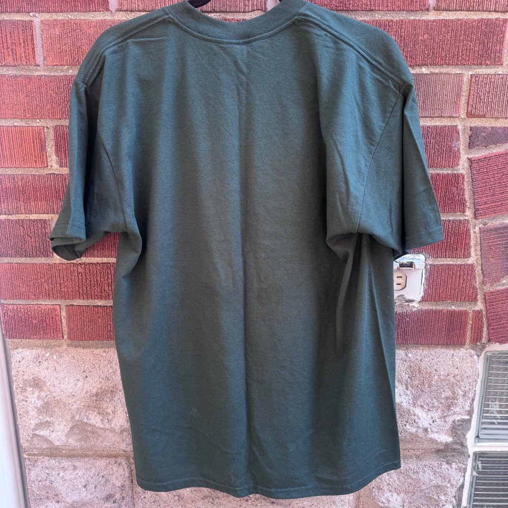 Green T-Shirt - The Bear Cayge Dunsford - L - Picture 2 of 5